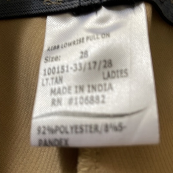 COPY - Tuff Riders Equestrian Breeches Ribbed Riding Pants - 28 NEW - Picture 9 of 13